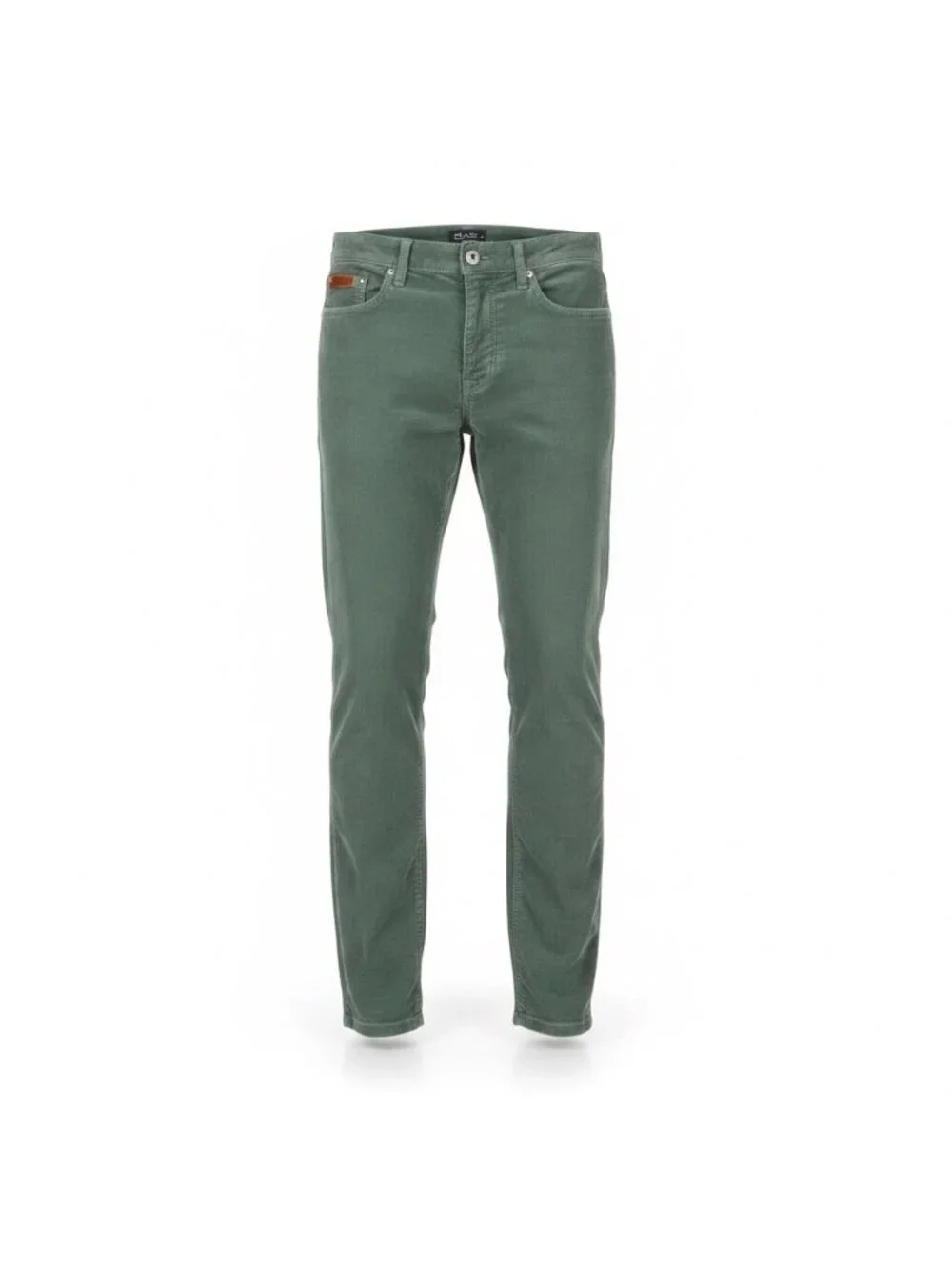 Zara Men Green Corduroy Pants Relaxed Fit Size Waist 32